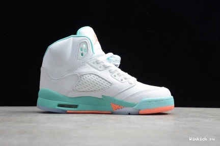 5 'LIGHT JORDAN AIR AQUA' RETRO GS 0908